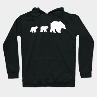 Mother Bear and Cubs Hoodie